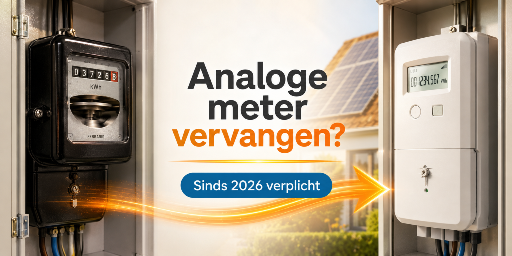 analoge meter vervangen